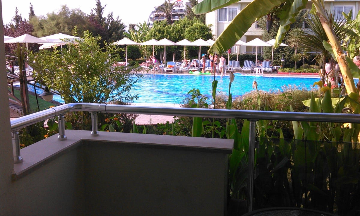 Von unserem Balkon aus Aydinbey Gold Dreams