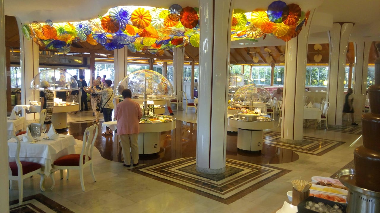 Viel Platz im Restaurant Bull Costa Canaria & Spa - Adults only