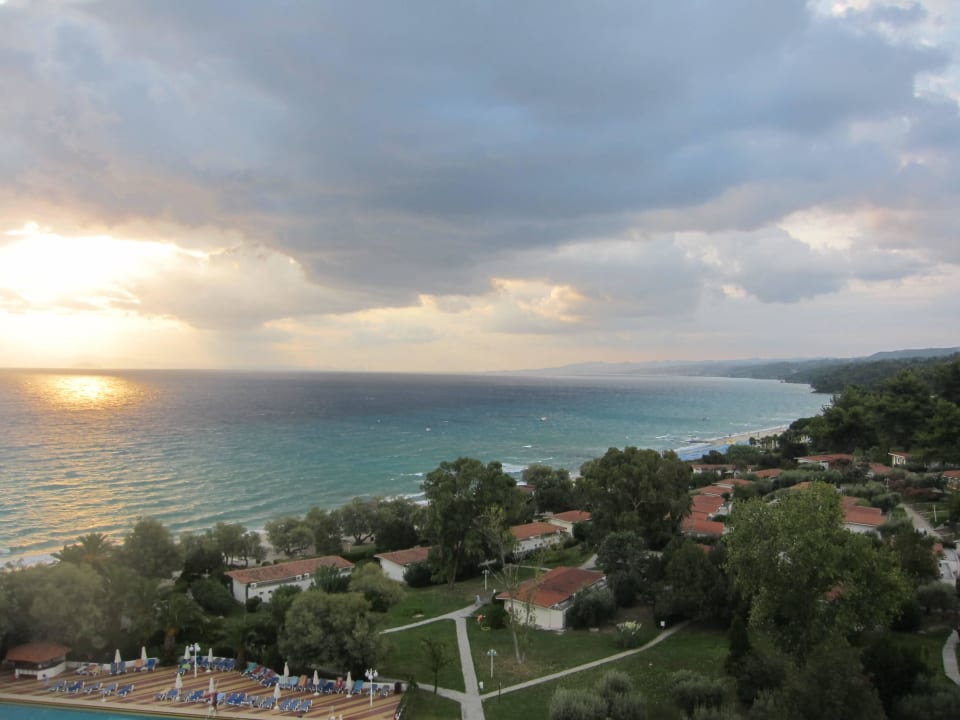 The bay in the morning Pallini Beach Hotel