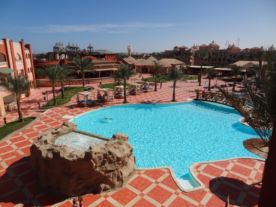 Ausblick in Garten Pickalbatros Aqua Vista Resort - Hurghada