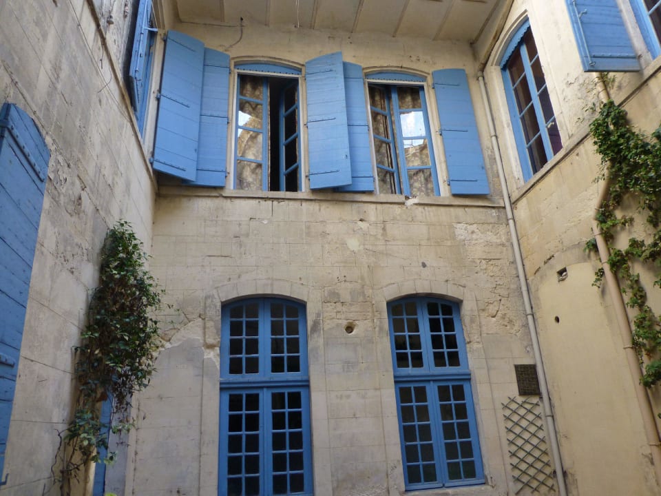 Der Innenhof Hotel St. Trophime