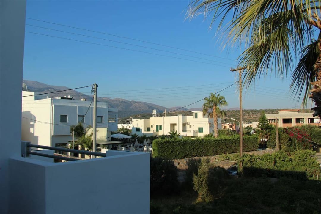 Ausblick Zimmer 413 Hotel Angela Studios & Apartments