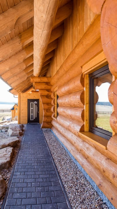 Chalet "Wiese" Naturstammhaus und Appartements Zum Brockenbaecker