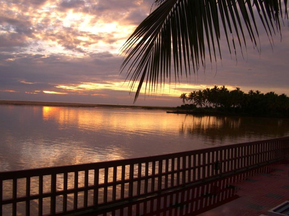 Sonnenuntergang Hotel Estuary Island