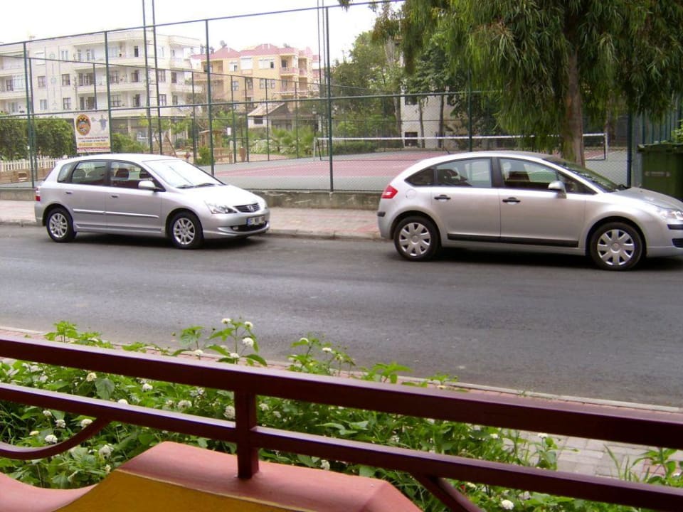 Ausblick vom Balkon Eftalia Downtown Hotel