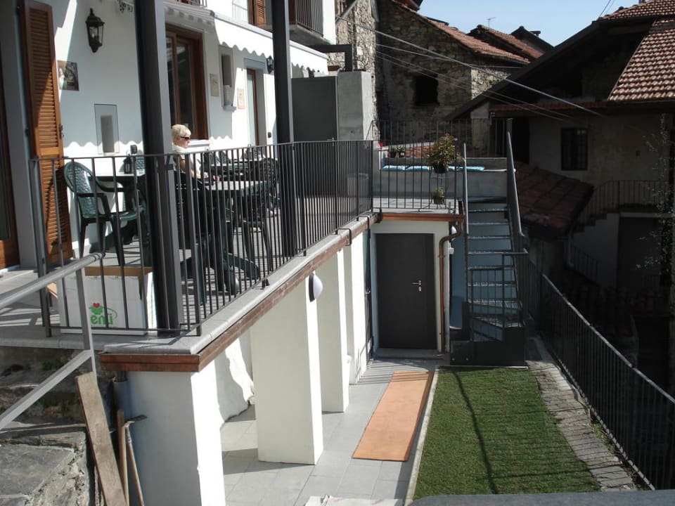 Frühstücksterrasse mit Seeblick B&B Casale