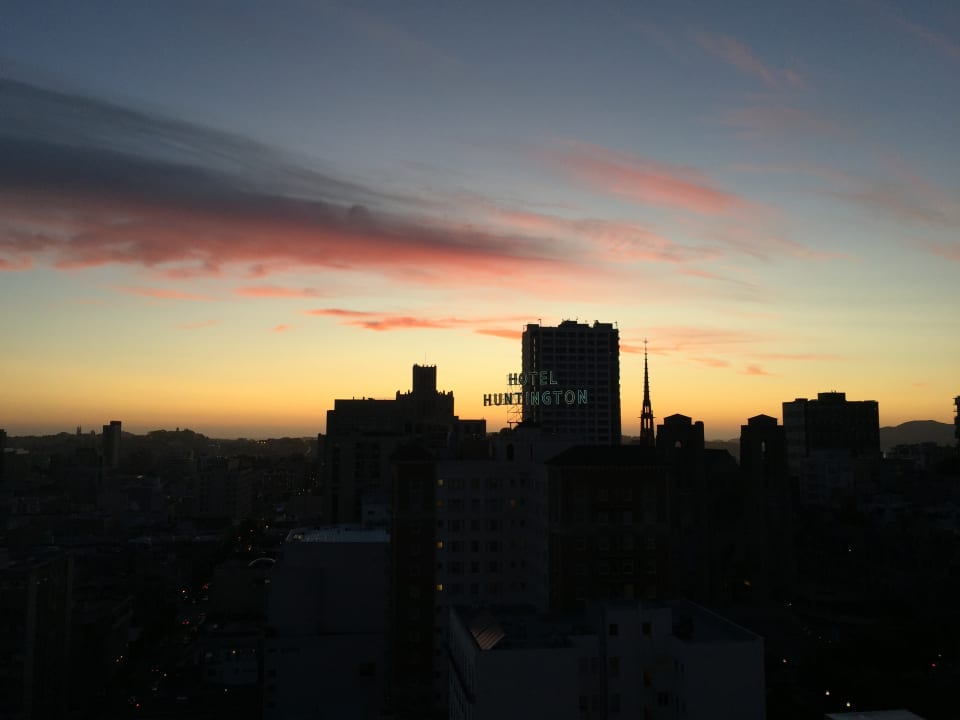 Ausblick Hotel Intercontinental Mark Hopkins San Francisco