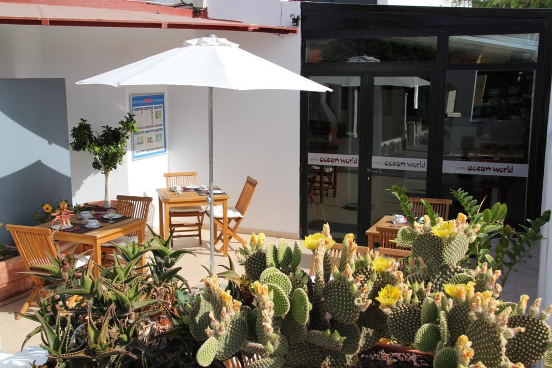 Unsere Terrasse Hotel Ocean World