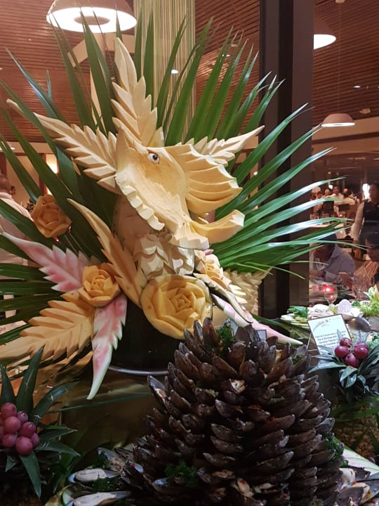 Deko aus Obst Grand Palladium Select Bávaro Resort & Spa