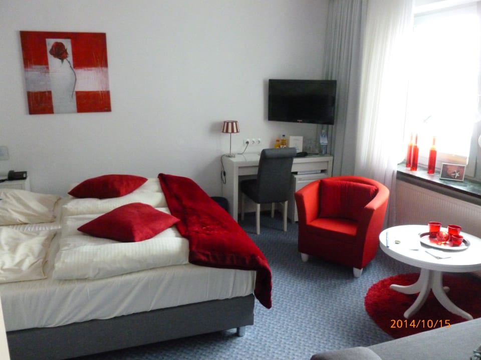 Zi. Sitzecke AKZENT Hotel Strandhalle