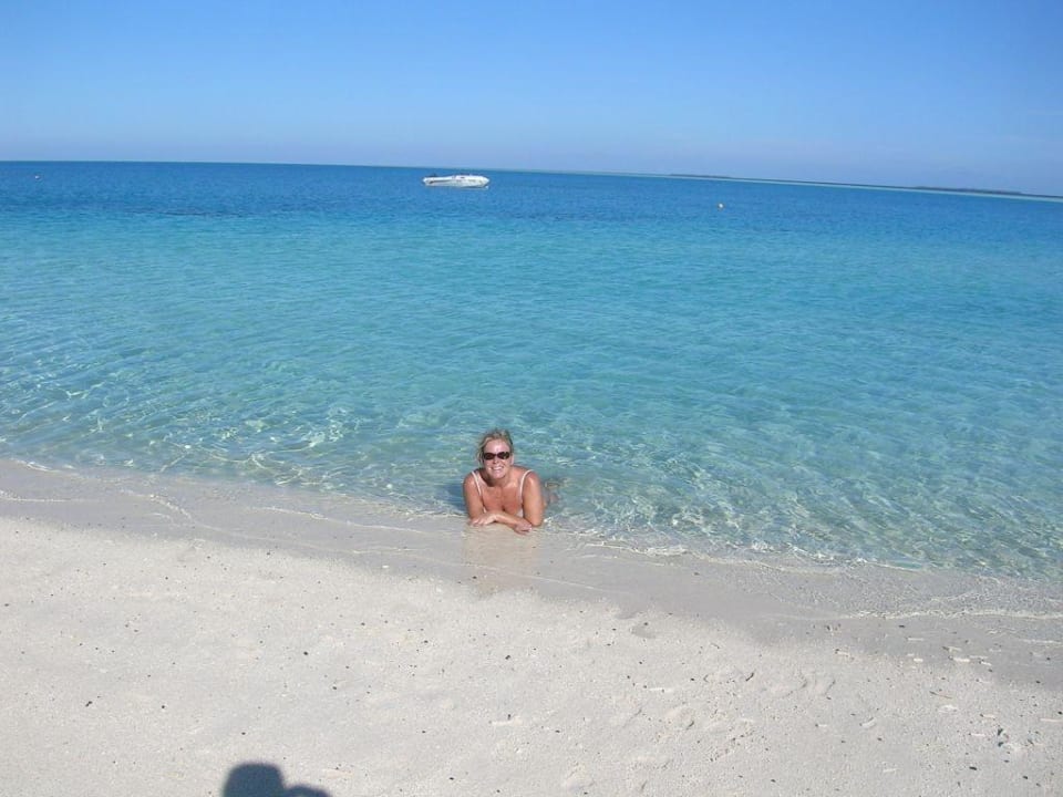 Baden in der Lagune Sun Siyam Vilu Reef