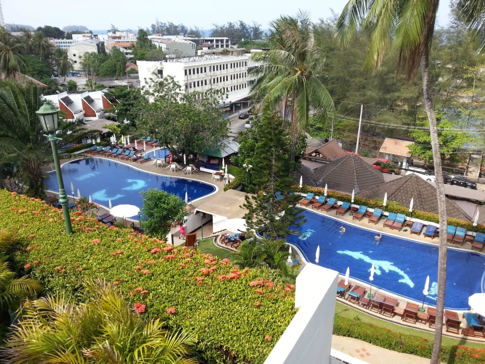 Blick vom Fahrstuhl 3. Stock Best Western Phuket Ocean Resort