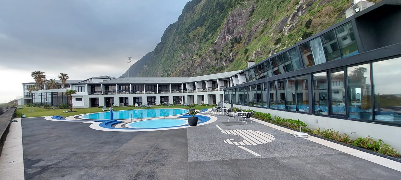 Außenansicht Hotel Estalagem do Mar