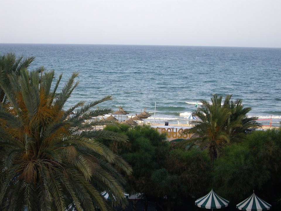 Vom Balkon aus El Ksar Resort & Thalasso