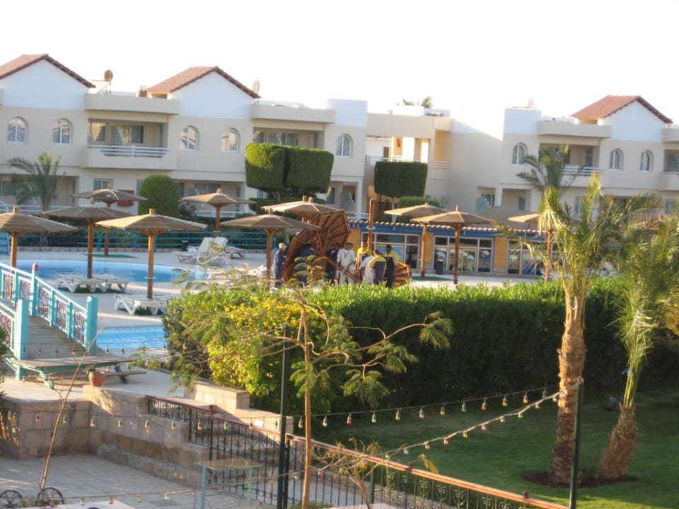 Blick vom Zimmer 234 Golden Beach Resort