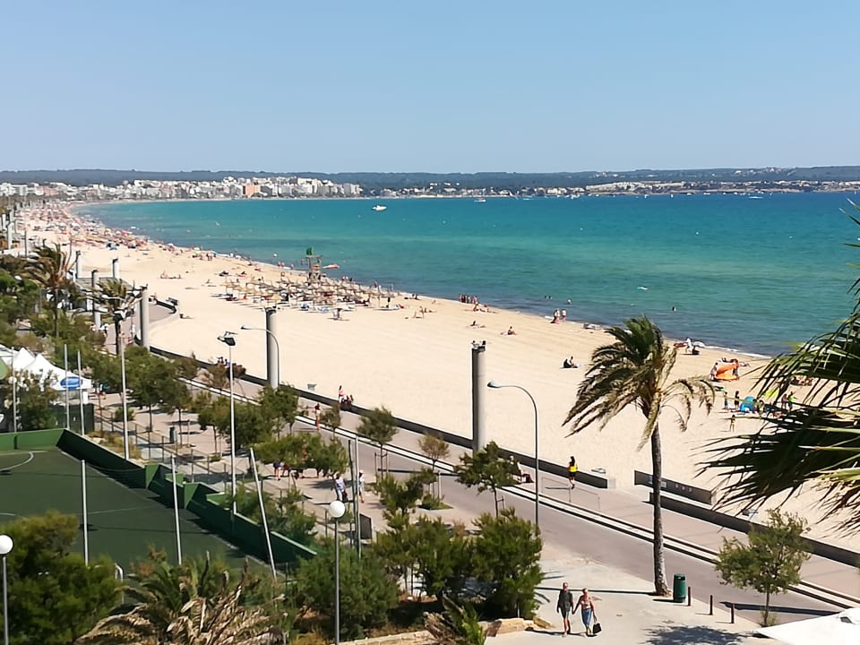 Ausblick Aparthotel Fontanellas Playa
