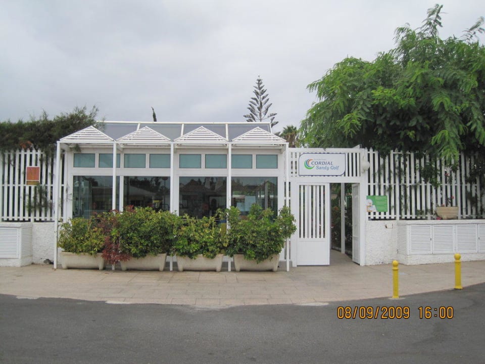 Der Eingang Bungalows Cordial Sandy Golf