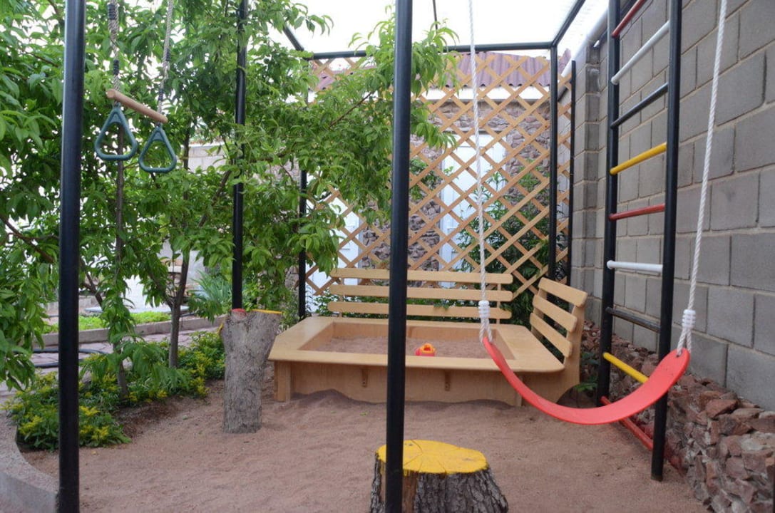 Детская площадка. Pension Skazka