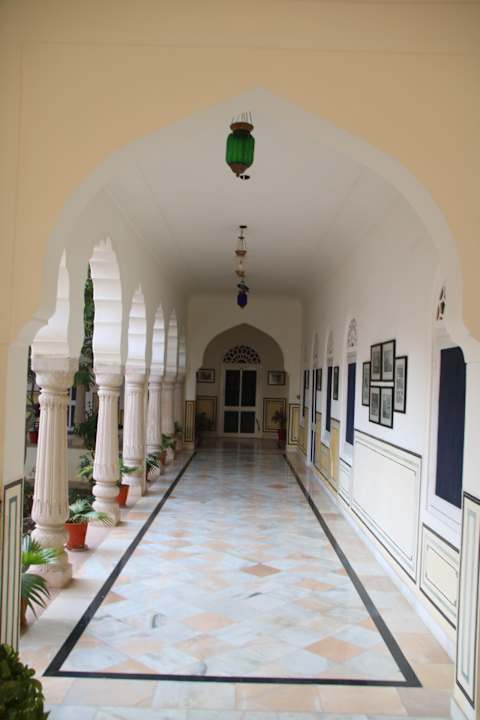Gänge Hotel Nahargarh Ranthambhore