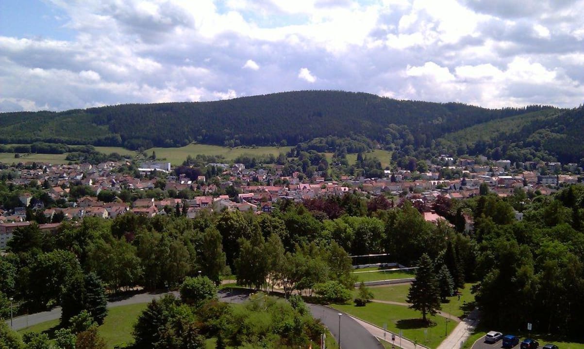 Ausblick auf dem Zimmer  AHORN Berghotel Friedrichroda