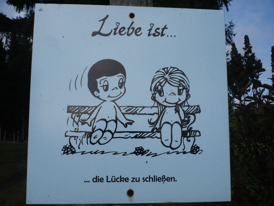 "Liebe ist" - Wanderweg Bergergut - Das Genießerhotel für Paare
