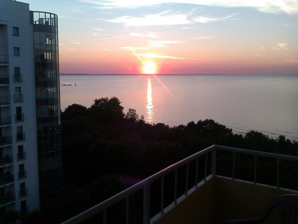 Blick aufs Meer Vestina Wellness & Spa Hotel