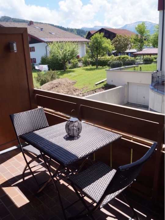 Ausblick Ferienwohnung Sehnsucht Allgäu