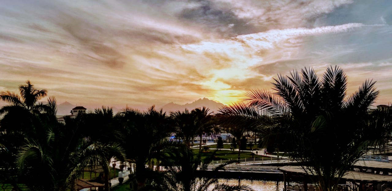 Abendstimmung Pickalbatros Dana Beach Resort - Hurghada