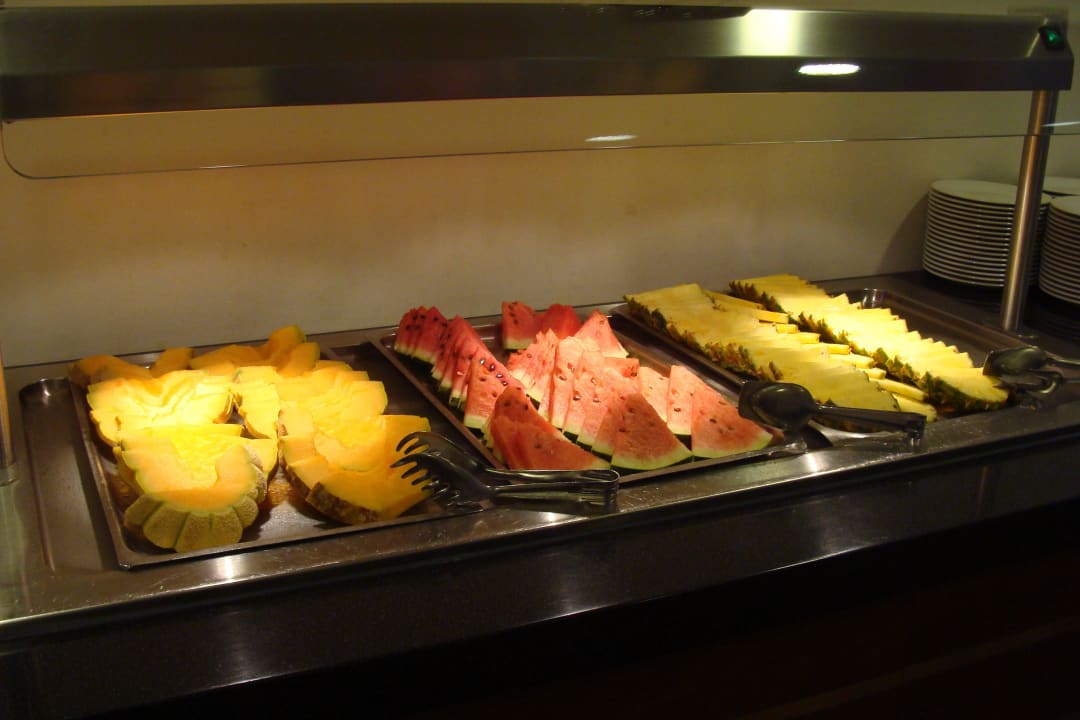 Zu jeder Mahlzeit frisches Obst Hotel Albatros Plava Laguna