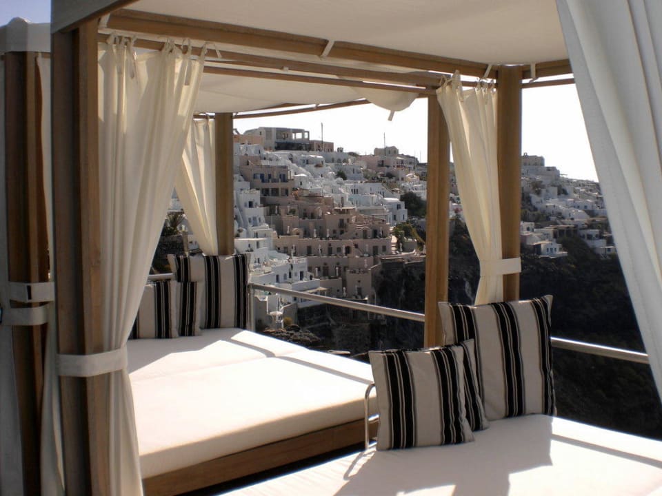 Ausblick vom Daybed Honeymoon Petra Villas