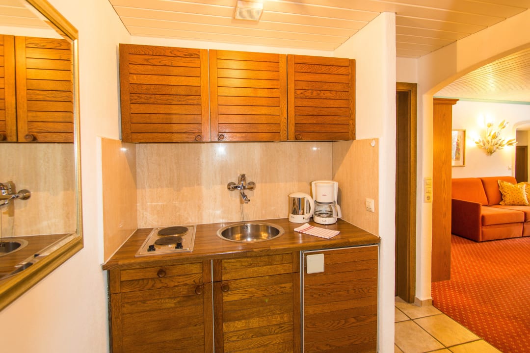 Beispiel Kochnische Ferienwohnungen am Schloss