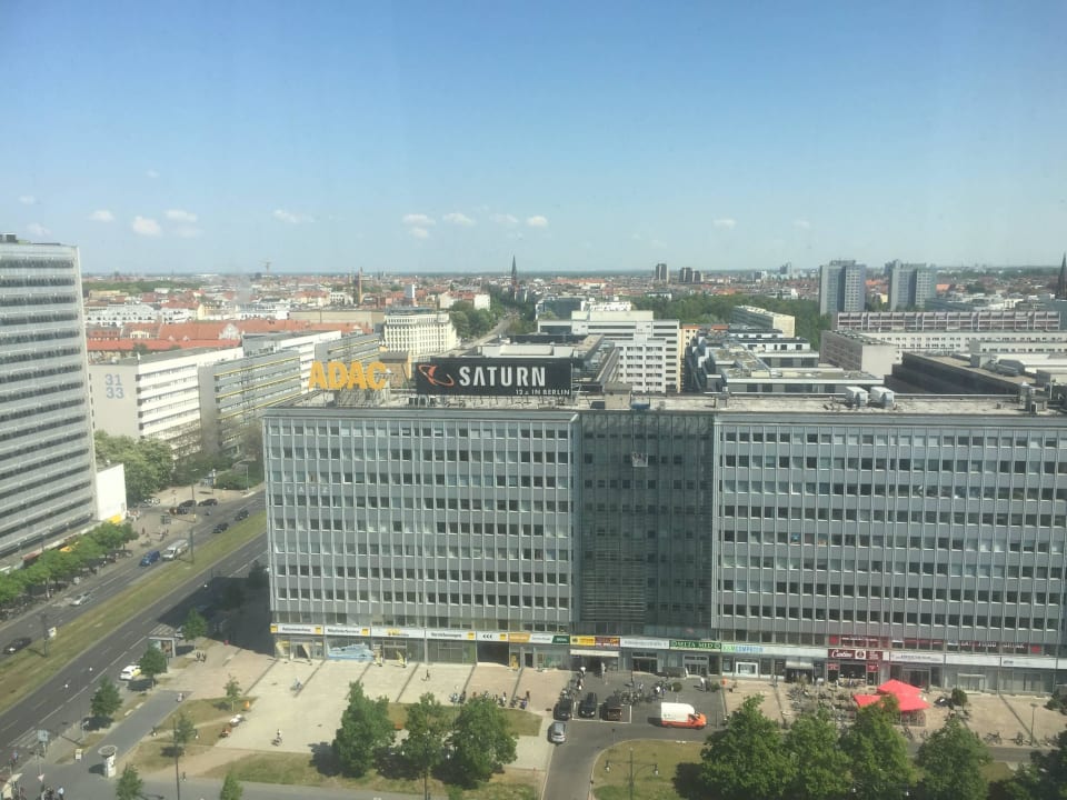 Aussicht aus der 19. Etage Park Inn by Radisson Berlin Alexanderplatz
