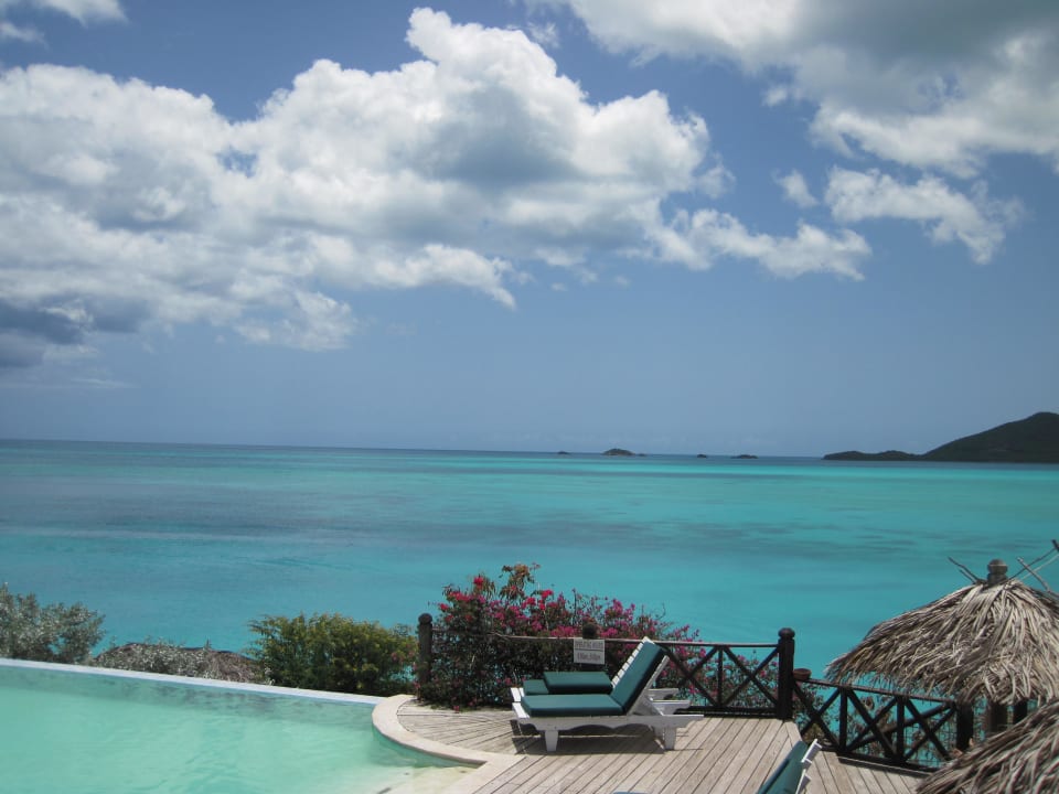 Ausblick von der Poolbar Cocobay Resort Antigua - Adults only