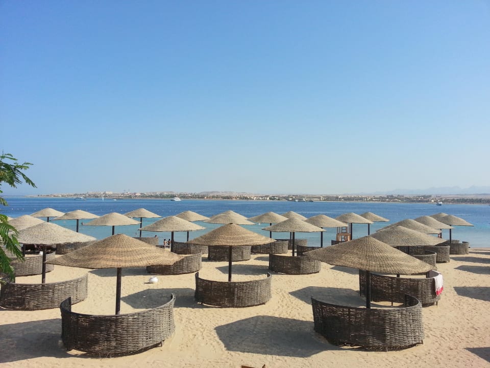 Mittagszeit, kein Mensch zu sehen. Makadi Spa - Adults only