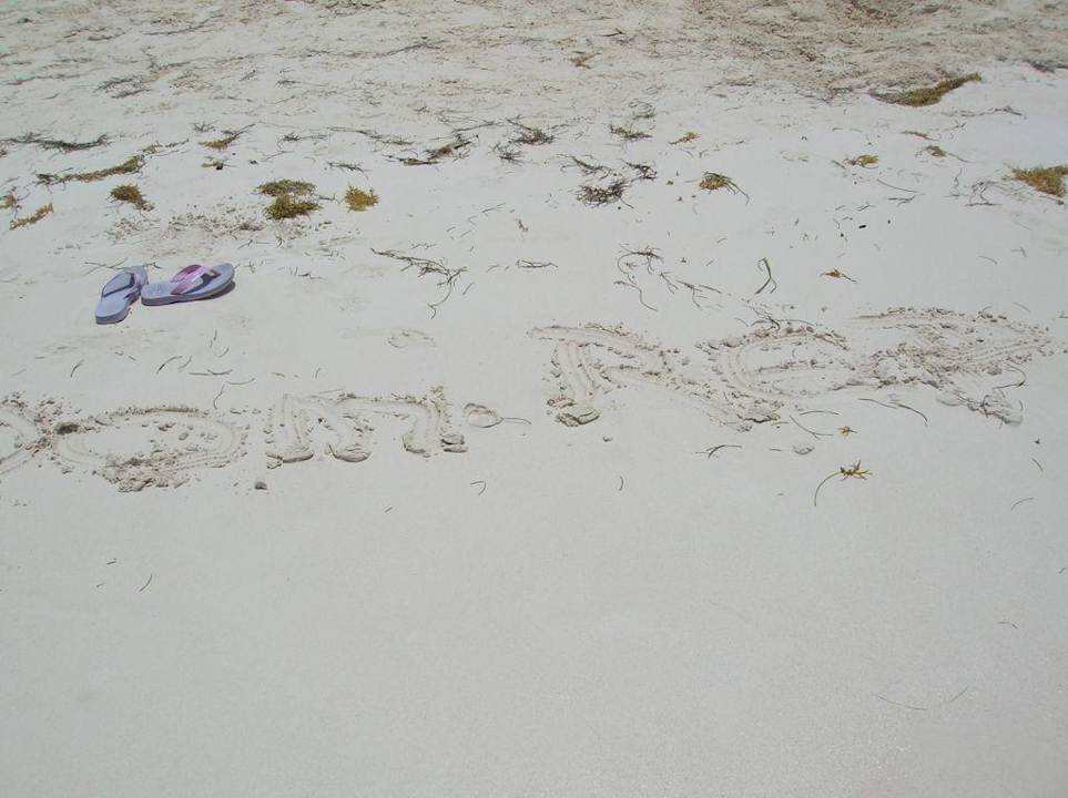 Der Schneeweiße sand am bavaro strand Grand Palladium Select Bávaro Resort & Spa