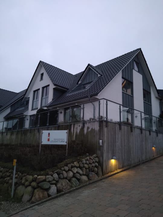 Außenansicht Apartmenthotel am Leuchtturm
