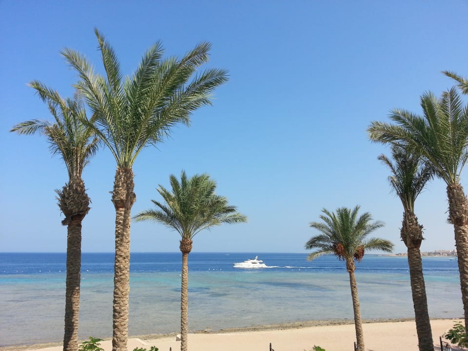 Ausblick beim Frühstück Makadi Spa - Adults only