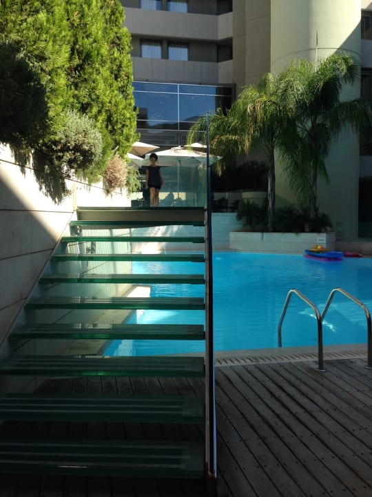 Pooltreppe Galaxy Hotel Iraklion