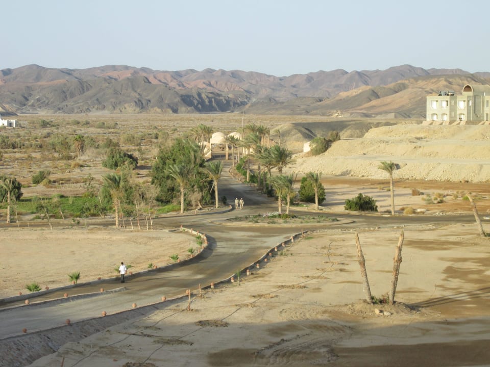 Die etwas andere Zufahrt  Three Corners Equinox Beach Resort