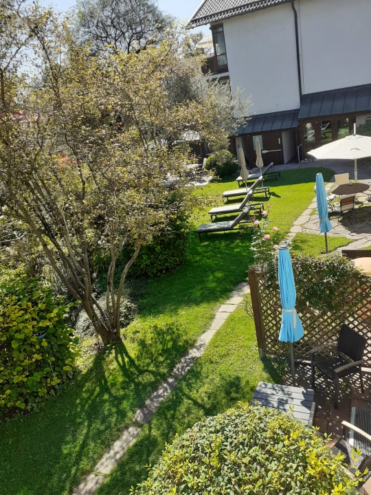 Gartenanlage Boutique Hotel Reschen