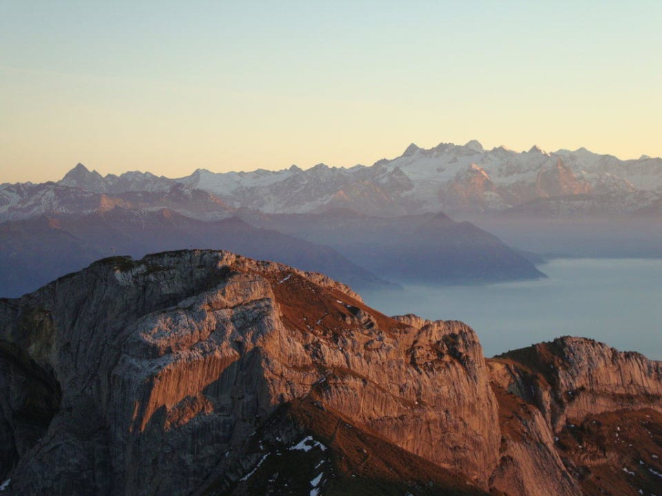 Traumhafte Aussicht Hotel Pilatus-Kulm