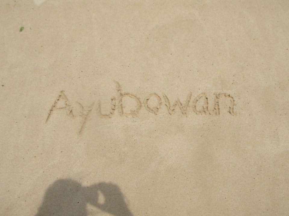 Ein singalesischer Gruß Hotel Koggala Beach