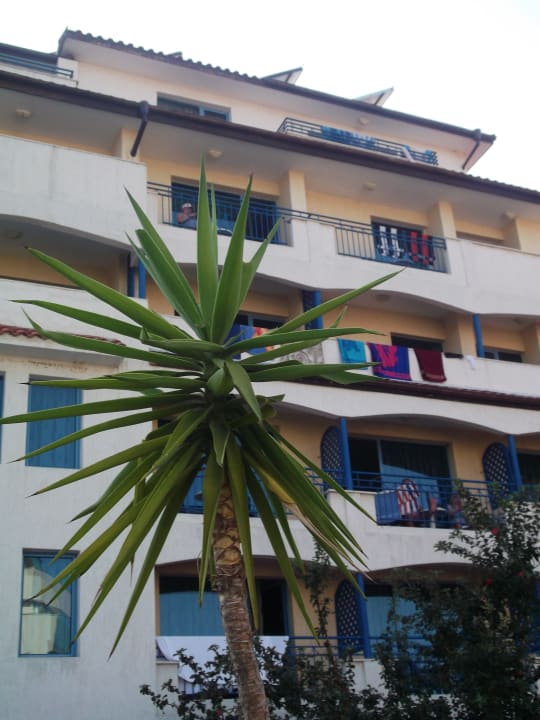 Blick auf unser Zimmer Hotel Bora Bora