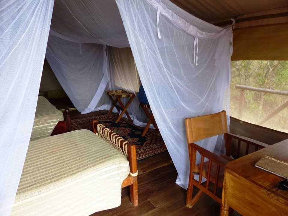 Eingang & Schlafbereich Hotel Mantana Tented Camp