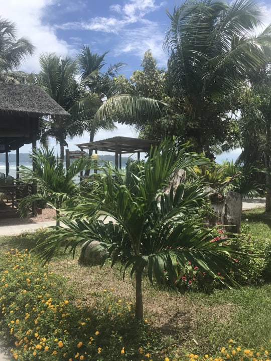 Gartenanlage La Digue Island Lodge