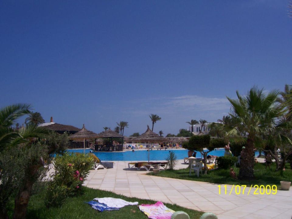 Teren hotelu Djerba Sun Beach Hotel & Spa
