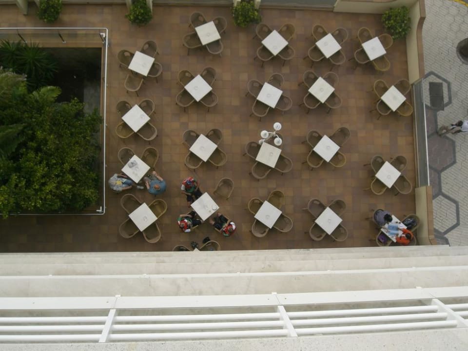 Terrasse vom Balkon aus O7 Nordeste Playa