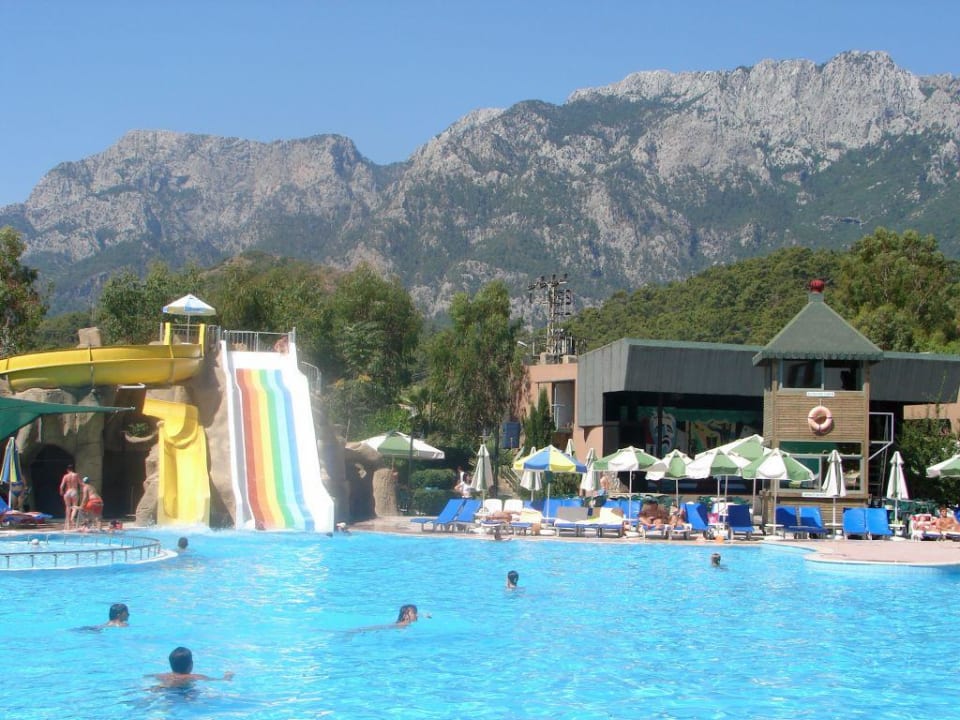 Pool mit Rutschen Greenwood Kemer Resort