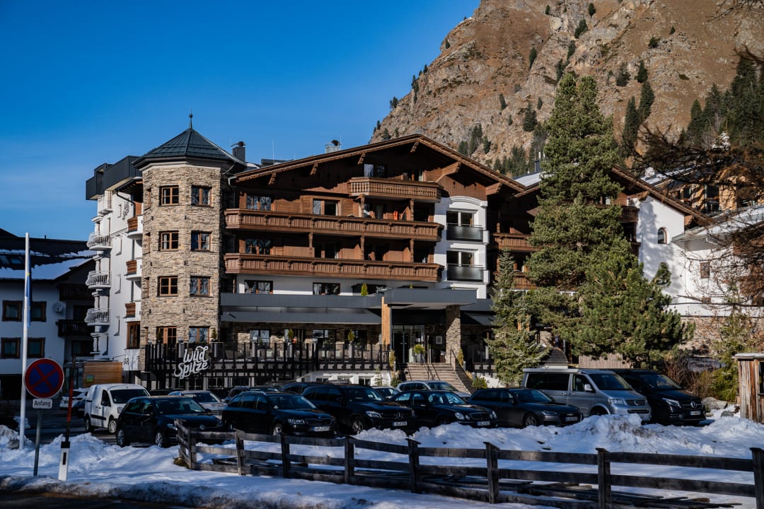 Außenansicht Verwöhnhotel Wildspitze