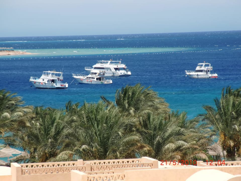 Blick auf das Meer / die Makadi-Bucht Jaz Makadi Oasis Resort